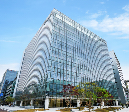 경기도 성남시 분당구 판교로 소재 한국테크놀로지그룹 본사.  한국테크놀로지그룹 제공